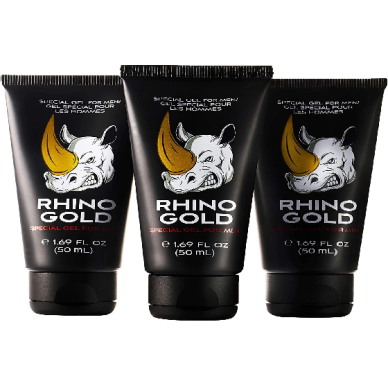 Rhino Gold Gel - gel pentru marirea penisului