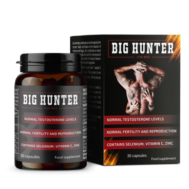 BigHunter - capsule pentru prostatită și pentru îmbunătățirea potenței