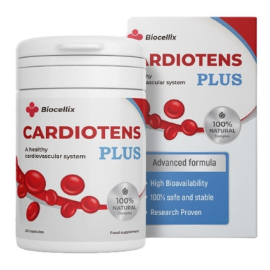 Cardiotens Plus - capsule împotriva hipertensiunii | preț scăzut